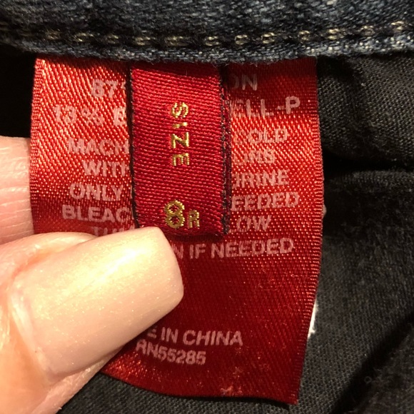 Express Stella Bootleg Jeans Sz 8 - Picture 5 of 8